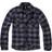 Brandit Kid's Check Shirt Long Sleeve - Black/Grey Gingham (6016-28)