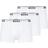 HUGO BOSS Power Stretch Cotton Trunks with Logo Waistbands 3-pack - White