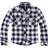 Brandit Kid's Check Shirt Long Sleeve - White/Black Checkered (6016-46)