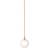 Muuto Rime Pendant Ø12 cm Orange Pendellampa ∅ 11.9cm