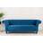 Birlea Chester Blue Sofa 220cm 3 Seater