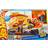 Hot Wheels City-banset med leksaksbil, Pizza Slam Cobra Attack, spiralformad bana med slumpfunktion i form av en orm, 1 fordon i skala 1:64, HTN81