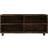 vidaXL 815258 Smoked Oak TV Bench 90x35cm