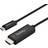 StarTech USB C - HDMI 2.0 M-M Black 2m