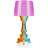 Kartell Bourgie Multicolored Fuchsia Table Lamp 78cm