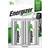 Energizer Recharge Power Plus Rechargeable D Batteries 2-pack Grey