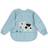 Done by Deer Sleeved Pocket Bib Tiny Farm Blue