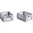 Hay Colour Crate Mini 2 stk Lavender Opbevaringsboks 2stk