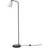 NEW WORKS. Material White Opal/Black Floor Lamp