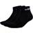 adidas Linear Ankle Socks Cushioned sokker, par Black White