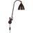 GUBI Bestlite BL6 Black Brass Wall light ∅ 16cm