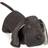 Relaxdays Decorative Dog Door Stop Brown