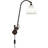 GUBI Bestlite BL6 Black Brass/Bone China Wall light ∅ 16cm