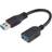 StarTech 3.0 USB A - USB A M-F 0.2m
