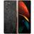 MightySkins SAGZFO2 Black Leather Skin for Galaxy Z Fold 2