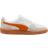 Puma Palermo Leather Sneakers Unisex - White/Warm White/Orange