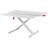 Leitz Ergo Cosy Standing Desk Converter with Sliding Tray Grey