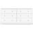 Tvilum May White Chest of Drawer 143.1x68.3cm
