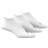 adidas Thin and Light No Show Socks 3-pack - White/Black