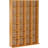Homcom 456 CD/ 336 DVD Beech Wood Book Shelf 130.5cm