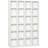 Homcom 456 CD/ 336 DVD White Book Shelf 130.5cm