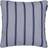 Lexington Icons Classic Striped Organic 50x50 cm Pudebetræk Hvid, Blå