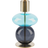 Holmegaard Bubble Candleholder 14 cm Blue-smoke Candlestick