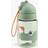 Done by Deer Straw Bottle Playground Grøn 280 ml