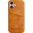 Card Holder Case for iPhone 16 Light Brown/Beige