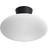 Belid Bullo XL Plafond Ø38 cm Svart Takplafond