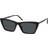 Saint Laurent Mica Thin Solbriller - Black