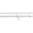 Kirsch Scala White 210cm
