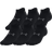 Under Armour Unisex Essential No Show Socks 6-pack - Black/Dark Grey