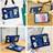 New'C 11 Inch 360 Rotation Cartoon Tablet Case