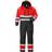 Fristads Kansas High Vis Airtech Class 3 8015 GTT Winter Coverall - High vis Red/Black