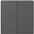Montana Furniture Cover Anthracite Storage Cabinet 69.6x69.6cm