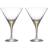 Orrefors Intermezzo Martiniglas guld 25cl 2-pack Cocktailglas 25cl 2st