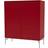 Montana Furniture Cover Beetroot/Chrome Storage Cabinet 69.6x69.6cm