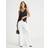 River Island Womens Black Satin Contrast Binding Cami Top