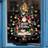 Shein Colored Light Tree Glass Decor Sticker Window Film