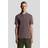 Lyle & Scott Polo Plain Espresso Cotton Blend Polo Shirt Brown