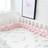 Shein Braided Baby Crib Bumper Knot