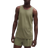Lululemon Mile Maker Run Crew Leichtes Tanktop - Bay Leaf