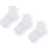 Lululemon Power Stride Ankle Socks 3er-Pack - White