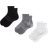 Lululemon Power Stride Ankle Socks 3er-Pack - White/Heather Grey/Black