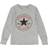 Converse Kid's Long Sleeve T-shirt Chuck Patch - Dark Grey Heather (866243-042)