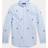 Polo Ralph Lauren Polo Kids Logo embroidered cotton Oxford shirt blue