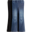 H&M Jeggings Flared 2-Pack - Svart/Mörk Denimblå