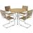 Venture Design Holmsund Matgrupp, 1 Bord inkl. 4 Stolar