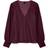 Vero Moda Blus VMBECCA - Vinröd